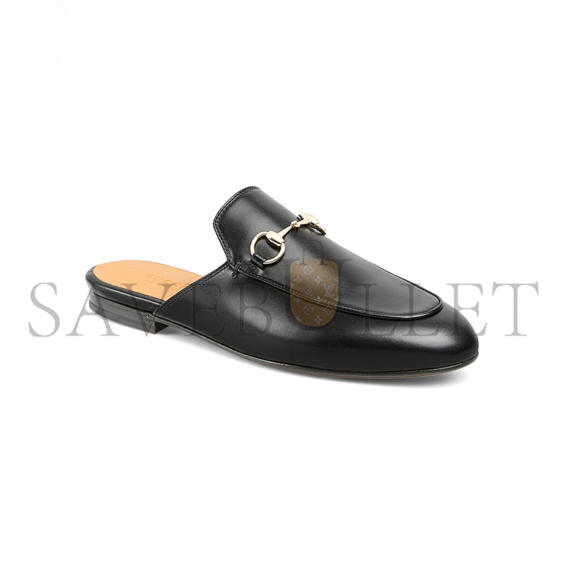 GUCCI PRINCETOWN LEATHER MULES